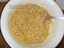 Кокосово-овсяное печенье без муки