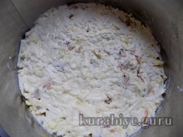 Салат Царський з куркою та шампіньйонами