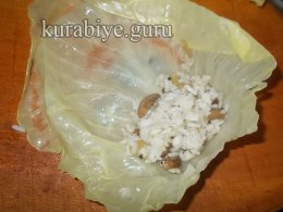 Пісні голубці з грибами
