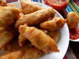 Куряче філе у пивному клярі