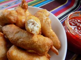 Куряче філе у пивному клярі