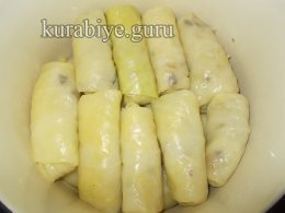 Пісні голубці з грибами