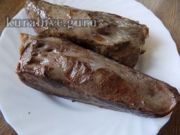 Говяжье сердце тушеное с финиками и корицей