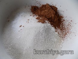 Шоколадний сирник тертий