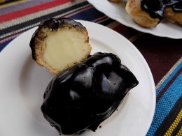 Еклери з масляним кремом