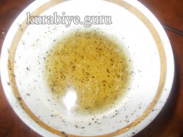 Куриная отбивная с яблочным салатом