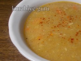 Чечевичный суп без мяса 
