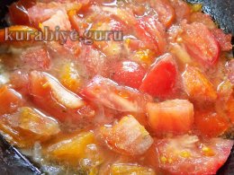 Орзо з в’яленими томатами та оливками