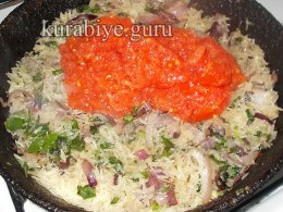 Запечённая курица с томатным рисом