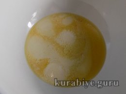Яблучний кекс з манкою