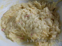 Яблучний кекс з манкою