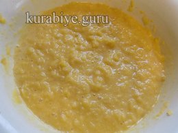 Профитроли с заварным яблочным кремом