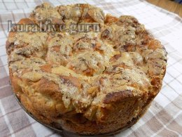 Мавпячий хліб, солодкий пиріг з яблуками