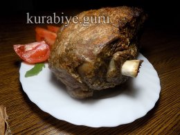 Баранья ножка запеченная в духовке