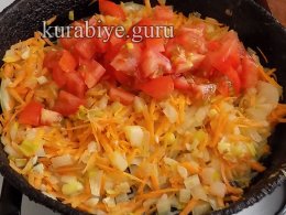 Запеканка из кукурузной каши с говяжьим фаршем