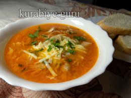 Куриный суп по-пармски 