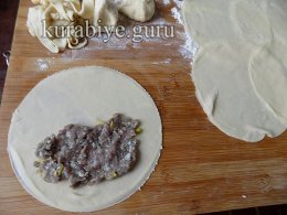 Чебуреки на кефире
