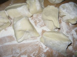 Чебуреки домашние с мясом