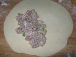 Чебуреки домашние с мясом