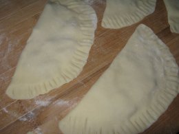 Чебуреки домашние с мясом