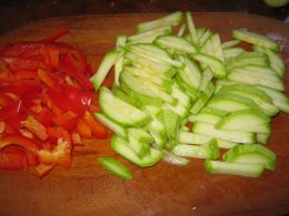Овощной суп с кабачком