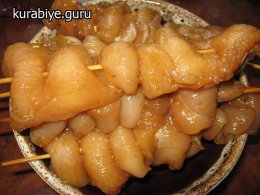 Куриные шашлычки с салатом из кускуса и запечённых овощей