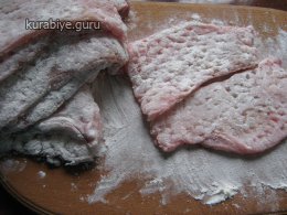 шницель из сома по-немецки