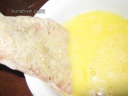 шницель из сома по-немецки