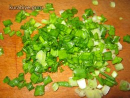 Чесночный рис с курицей