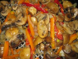 постный плов с грибами шампиньонами