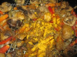 постный плов с грибами шампиньонами
