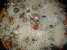 постный плов с грибами шампиньонами