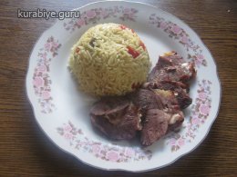 постный плов с грибами шампиньонами