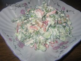 салат из куриной грудки простой и вкусный