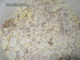 Кофейно-ореховые пирожные с трюфельной прослойкой
