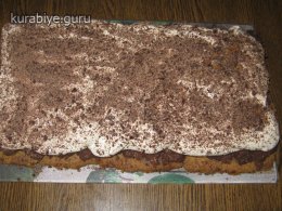 Кофейно-ореховые пирожные с трюфельной прослойкой
