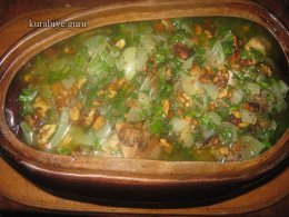 Ореховая курочка, рецепт