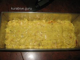 Кекс с куриной печенью 