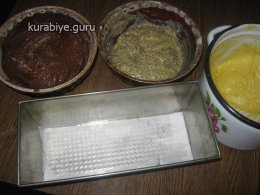 Нежный пирог с маком и какао