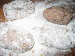 Гречаники з грибним соусом