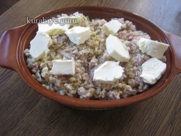 Булгур по-ліванськи з фаршем 