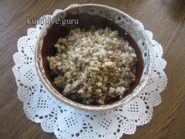 Булгур по-ливански с фаршем 