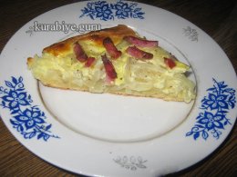 Луковый пирог 