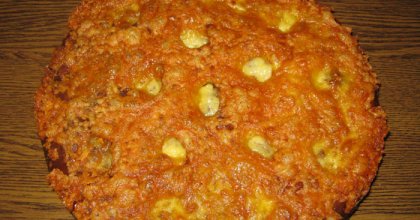 Пирог с фрикадельками