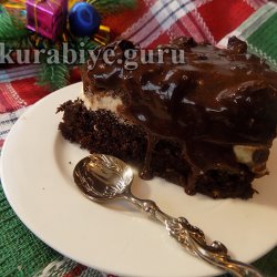 Пляцок Чернослив в шоколаде
