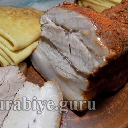 Сало по-закарпатски Паприкашка