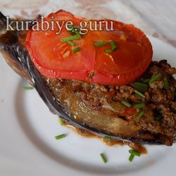 Карниярик - баклажани фаршировані фаршем 