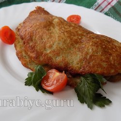 Кремзлики з грибною начинкою