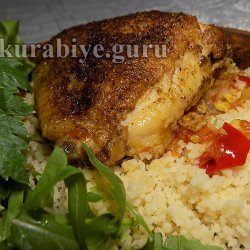 Курица по-сирийски с кускусом