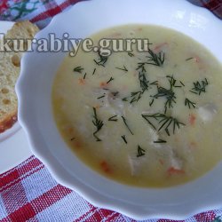Рисовый суп на греческий лад 
